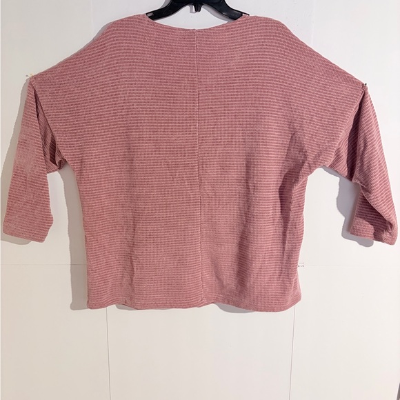 NWOT ! Chenault Women's Mauve Ribbed Sweater - Picture 4 of 8